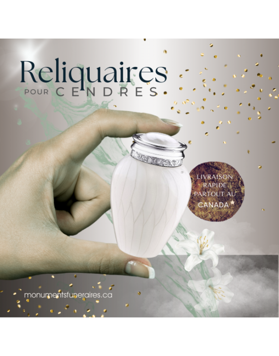 Tendre Hommage nacré argenté (Reliquaire) Tendre Hommage nacré argenté (Reliquaire)